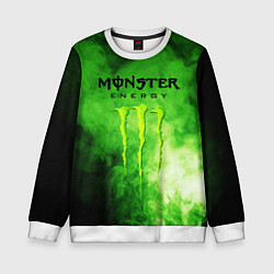 Свитшот детский MONSTER ENERGY, цвет: 3D-белый