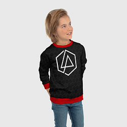 Свитшот детский LINKIN PARK, цвет: 3D-красный — фото 2