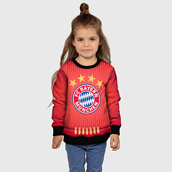 Свитшот детский BAYERN MUNCHEN, цвет: 3D-черный — фото 2