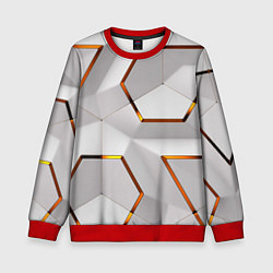 Детский свитшот 3D абстракция Iron