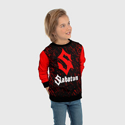 Свитшот детский Sabaton, цвет: 3D-черный — фото 2