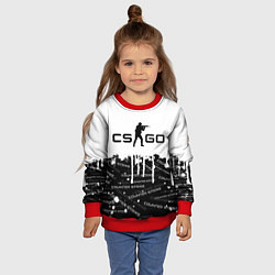 Свитшот детский COUNTER STRIKE, цвет: 3D-красный — фото 2