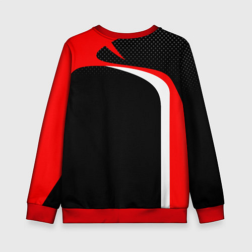 Детский свитшот EVO Racer uniform / 3D-Красный – фото 2
