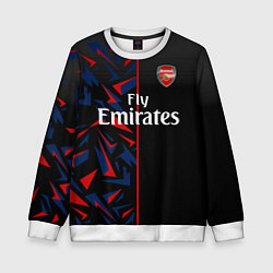 Свитшот детский ARSENAL UNIFORM 2020, цвет: 3D-белый