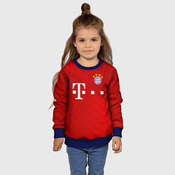 Свитшот детский FC Bayern Munchen, цвет: 3D-синий — фото 2