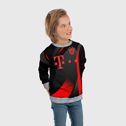 Свитшот детский FC Bayern Munchen, цвет: 3D-меланж — фото 2