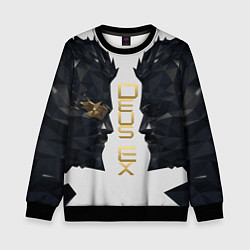 Свитшот детский Deus Ex, цвет: 3D-черный