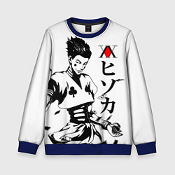 Свитшот детский Hunter x Hunter, Hisoka, цвет: 3D-синий