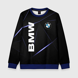 Свитшот детский BMW, цвет: 3D-синий