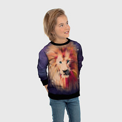 Свитшот детский Звездный Лев, цвет: 3D-черный — фото 2