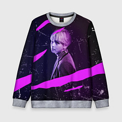 Свитшот детский BTS, цвет: 3D-меланж