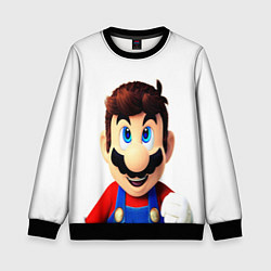 Свитшот детский Mario, цвет: 3D-черный