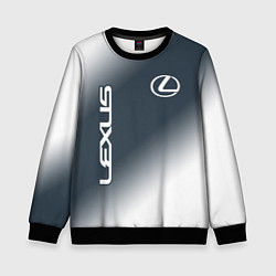 Свитшот детский LEXUS ЛЕКСУС, цвет: 3D-черный