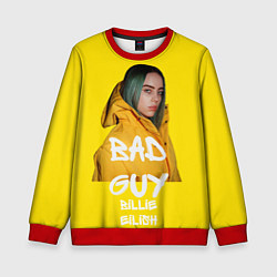 Свитшот детский Billie Eilish Билли Айлиш, цвет: 3D-красный