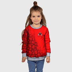 Свитшот детский КОРОЛЬ И ШУТ, цвет: 3D-меланж — фото 2