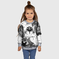 Свитшот детский КОРОЛЬ И ШУТ, цвет: 3D-меланж — фото 2