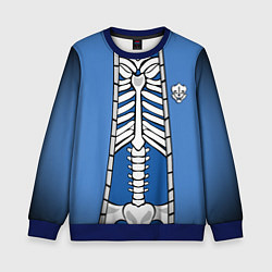 Свитшот детский КУРТКА САНСА SANS, цвет: 3D-синий