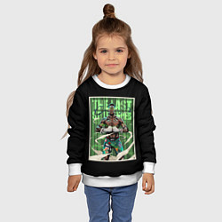 Свитшот детский Исраэль Адесанья, цвет: 3D-белый — фото 2