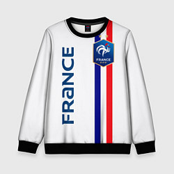 Свитшот детский СБОРНАЯ ФРАНЦИЯ, цвет: 3D-черный