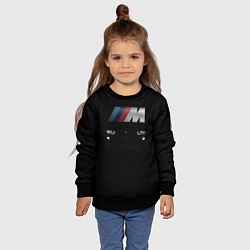 Свитшот детский BMW M, цвет: 3D-черный — фото 2