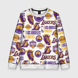Свитшот детский LAKERS LOGO, цвет: 3D-белый