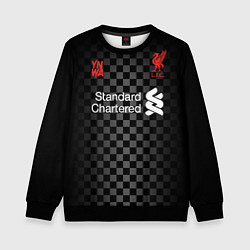 Свитшот детский LIVERPOOL резервная 2021, цвет: 3D-черный