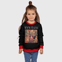 Свитшот детский BRING ME THE HORIZON, цвет: 3D-красный — фото 2