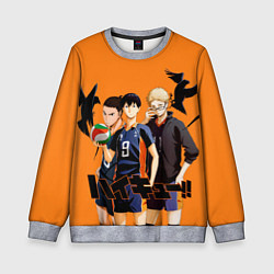 Детский свитшот Haikyu Team