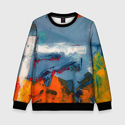 Свитшот детский Я художник, цвет: 3D-черный