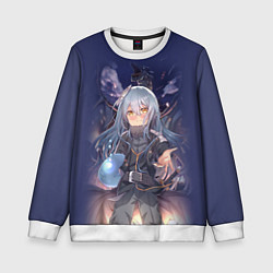 Свитшот детский Rimuru Tempest, цвет: 3D-белый