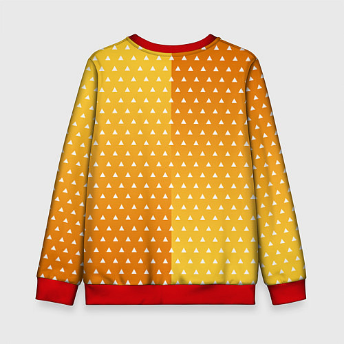 Детский свитшот ЗЕНИЦУ КИМОНО / 3D-Красный – фото 2