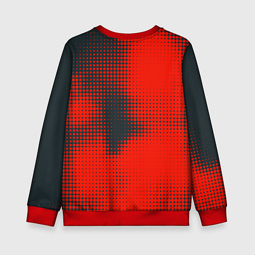 Детский свитшот Ducati Corse logo / 3D-Красный – фото 2