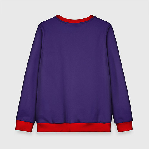 Детский свитшот Back to the Future / 3D-Красный – фото 2