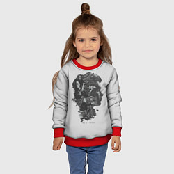 Свитшот детский Inception, цвет: 3D-красный — фото 2