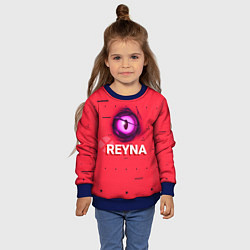 Свитшот детский Reyna, цвет: 3D-синий — фото 2
