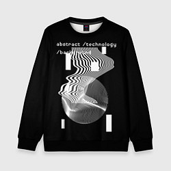 Детский свитшот Technologyabstract