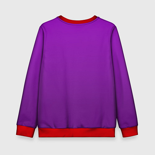 Детский свитшот Big Baby Tape Benzo Gang / 3D-Красный – фото 2