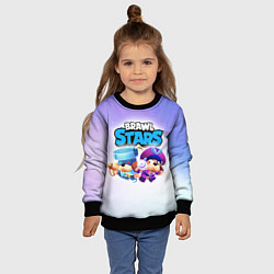 Свитшот детский Генерал Гавс - Brawl Stars, цвет: 3D-черный — фото 2