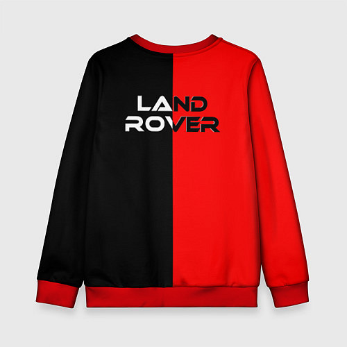 Детский свитшот Range Rover / 3D-Красный – фото 2