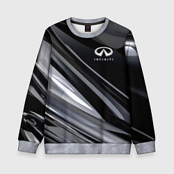 Свитшот детский Infiniti, цвет: 3D-меланж