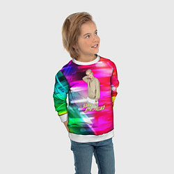 Свитшот детский Ваня Дмитриенко, цвет: 3D-белый — фото 2