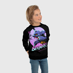Свитшот детский Evangelion, цвет: 3D-черный — фото 2