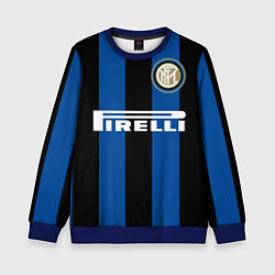 Свитшот детский Икарди FC Inter, цвет: 3D-синий