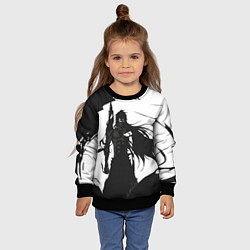 Свитшот детский Bleach Блич, цвет: 3D-черный — фото 2