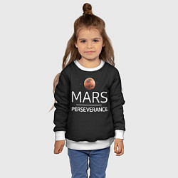 Свитшот детский Марс, цвет: 3D-белый — фото 2