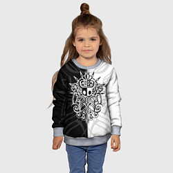 Свитшот детский HOLLOW KNIGHT ХОЛЛОУ НАЙТ, цвет: 3D-меланж — фото 2