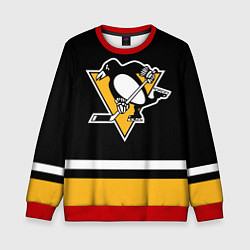 Свитшот детский Питтсбург Пингвинз Форма1, цвет: 3D-красный
