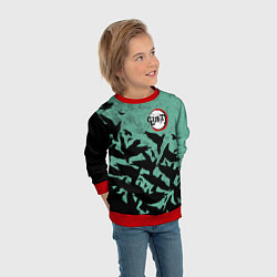 Свитшот детский DEMON SLAYER KIMETSU NO YAIBA, цвет: 3D-красный — фото 2