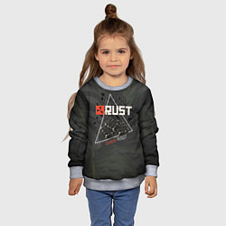 Свитшот детский Rust Мамкин Рейдер Раст, цвет: 3D-меланж — фото 2