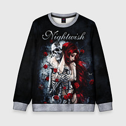 Свитшот детский NIGHTWISH, цвет: 3D-меланж